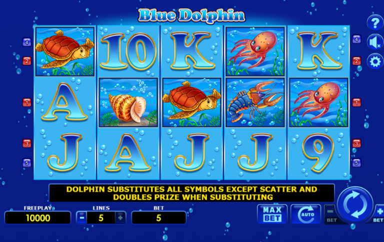 Blue dolphin slot