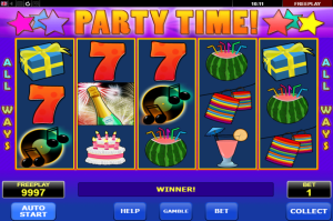 PartyTime slot
